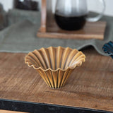 Japanese Bellows Petal Minoyaki Retro Coffee Filter