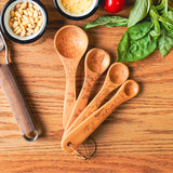 美國Talisman Designs 櫸木量匙 動物花紋 Beechwood Measuring Spoons