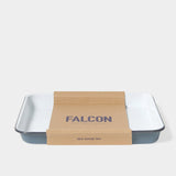 英國Falcon Enamelware 珐瑯長形餐盤 Serving Tray 28cm x 22cm