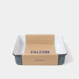 英國Falcon Enamelware 珐瑯方形焗盤 Square Bake Tray 25cm x 25cm