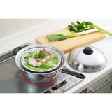 日本吉川 不鏽鋼蒸盤連蓋 Steaming Plate with Lid