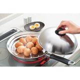 日本吉川 不鏽鋼蒸盤連蓋 Steaming Plate with Lid