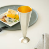 日本【能作】純錫金箔香檳杯 Champagne Glass