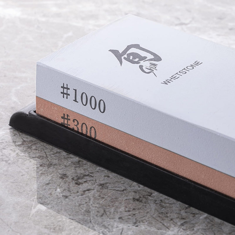 日本 旬 雙面磨刀石 #300/#1000 DM-0708