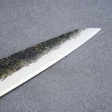 Sakai Takayuki Homura Guren Aogami 2 Steel Hammered Gyuto Knife 225mm