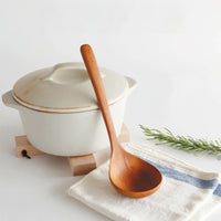 SALIU Natural Teak Wood Ladle