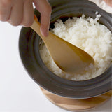 SALIU Natural Cherry Wood Rice Spatula