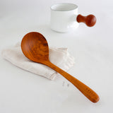 SALIU Natural Teak Wood Ladle