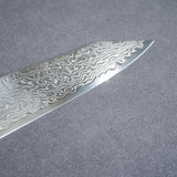 日本初心 流冰 SG2 鏡面 大馬士革紋 劍型牛刀 210mm 穩定木柄