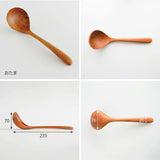 SALIU Natural Teak Wood Ladle