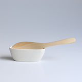 SALIU Natural Cherry Wood Rice Spatula