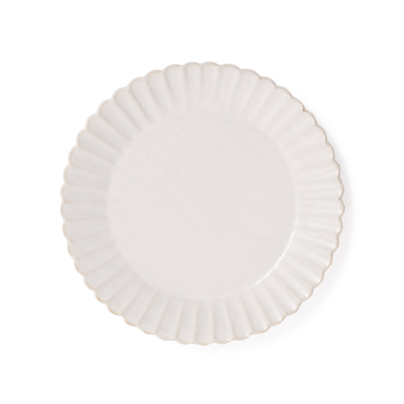 studio m' Barbarie Flower Engraving 20.6cm Bread Plate