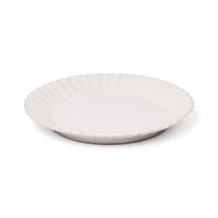 studio m' Barbarie Flower Engraving 20.6cm Bread Plate
