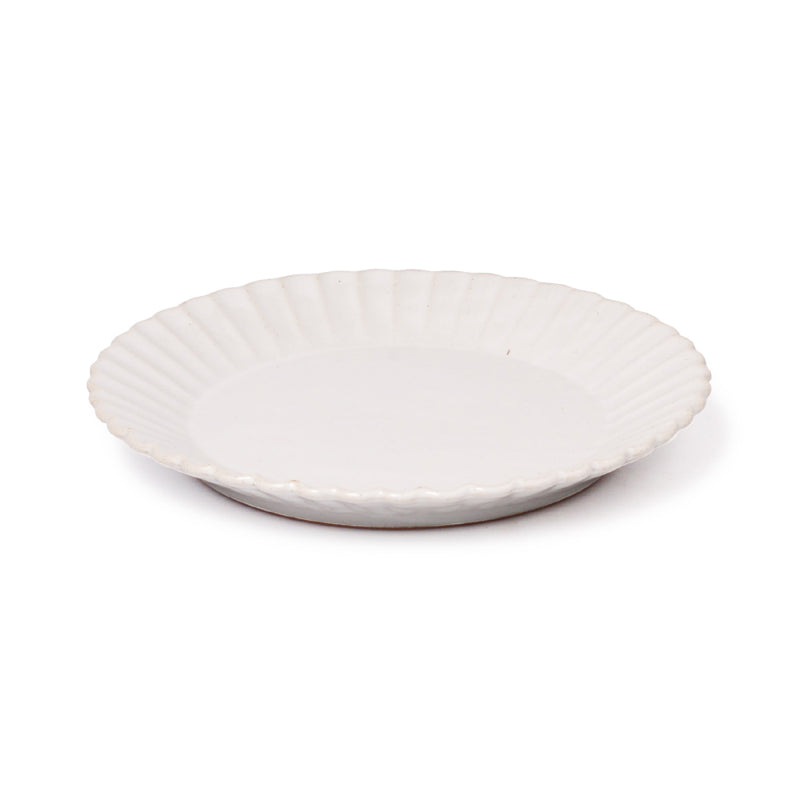 studio m' Barbarie Flower Engraving 20.6cm Bread Plate