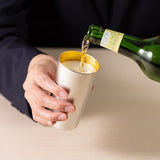 日本【能作】經典金箔純錫啤酒杯 Beer Cup with Gold Leaf