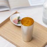 日本【能作】經典金箔純錫啤酒杯 Beer Cup with Gold Leaf