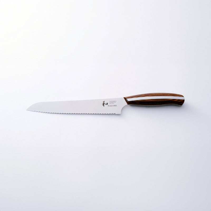 日本 和 NAGOMI 專用鋸齒麵包刀 205mm【預購：10月下旬到貨】