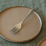 SALUS Nagomi Stainless Steel Hammered-Pattern Cake Fork