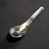 SALUS Nagomi Stainless Steel Hammered-Pattern Ramen Spoon
