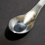 SALUS Nagomi Stainless Steel Hammered-Pattern Ramen Spoon