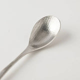SALUS Nagomi Stainless Steel Hammered-Pattern Coffee Spoon