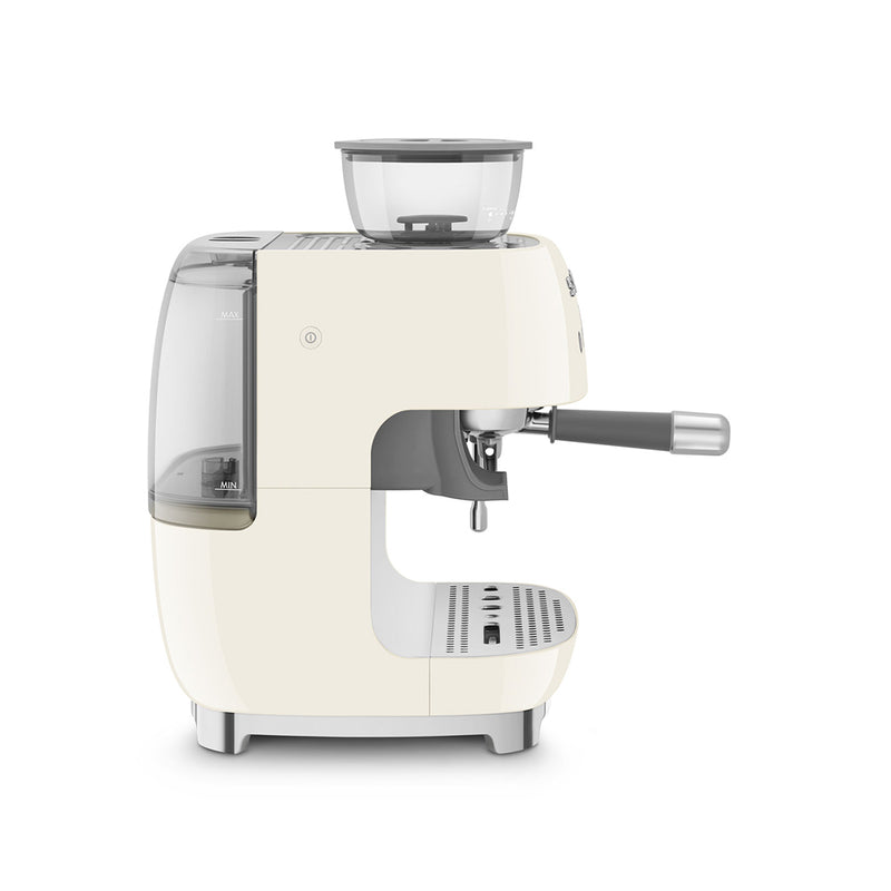 SMEG 50's 研磨一體半自動咖啡機 Espresso Coffee Machine with Grinder EGF03 香港行貨