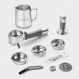 SMEG 50's 研磨一體半自動咖啡機 Espresso Coffee Machine with Grinder EGF03 香港行貨