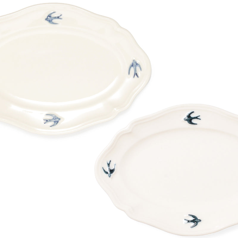 studio m' Early Bird Large Oval Plate