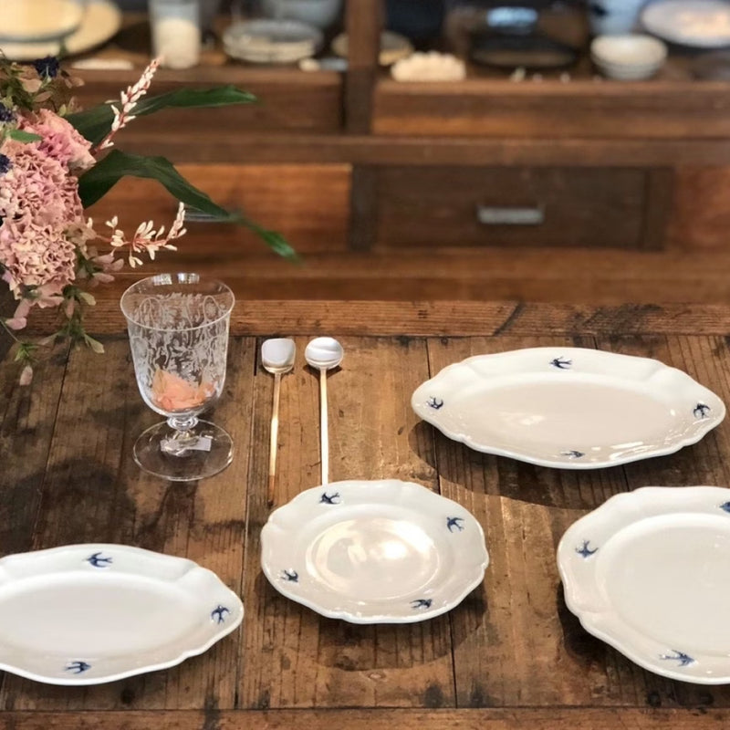 studio m' Early Bird Large Oval Plate