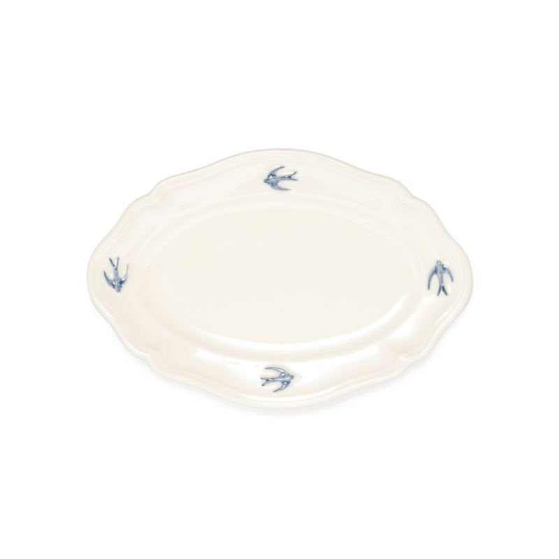 studio m' Early Bird Small Oval Plate