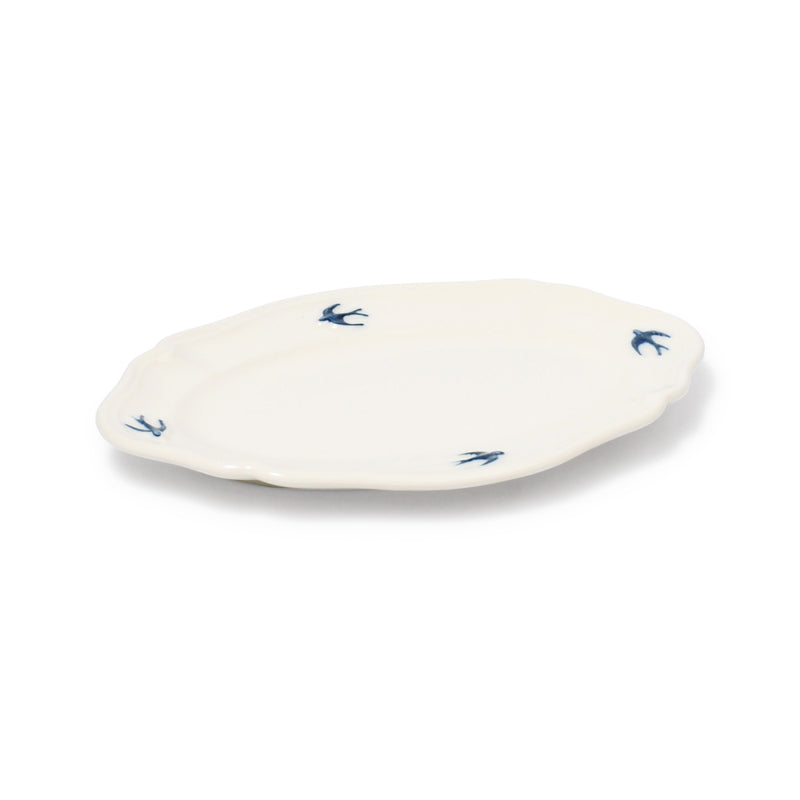 studio m' Early Bird Small Oval Plate