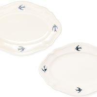 studio m' Early Bird Small Oval Plate