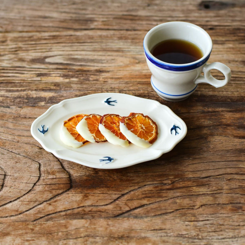 studio m' Early Bird Small Oval Plate