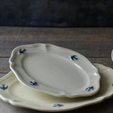 studio m' Early Bird Small Oval Plate