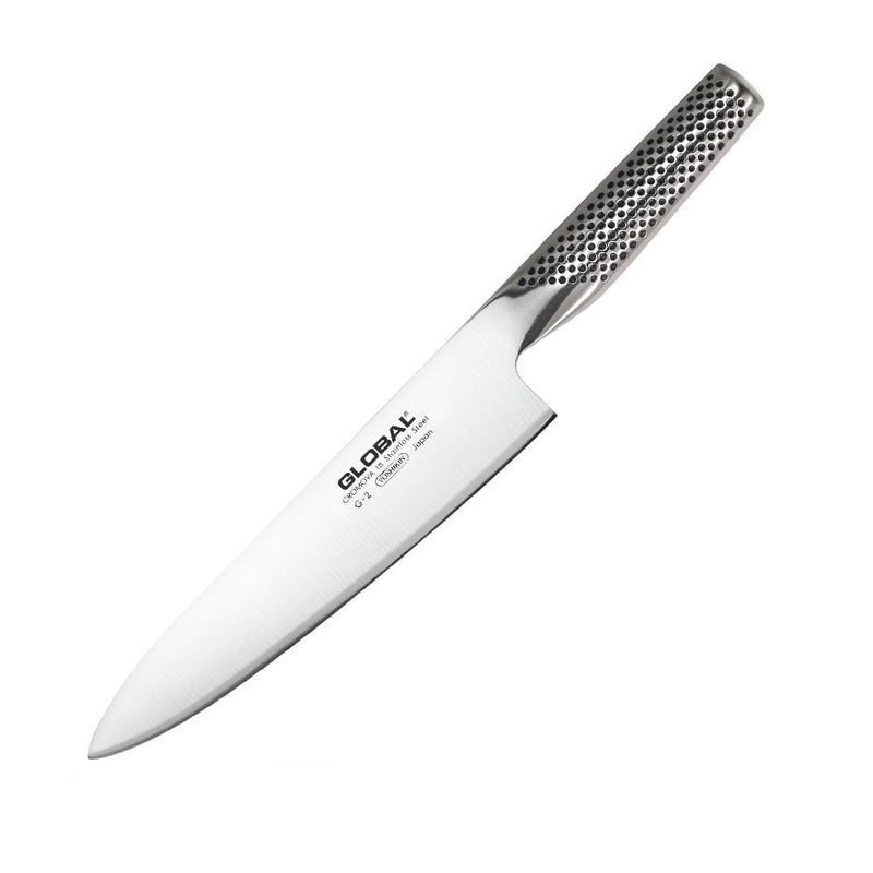 GLOBAL Professional Stainless Steel Chef's Knife 200mm G-2 