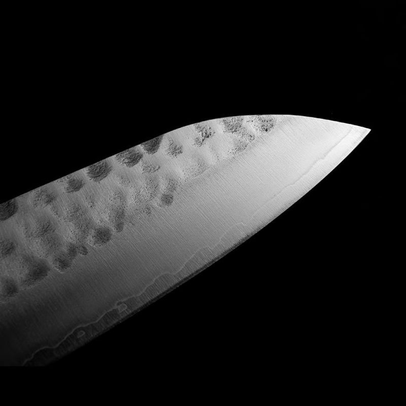 Masutani Hamono VG10 Kokuryu Damascus Tsuchime Gyuto Knife 180mm