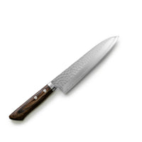 Masutani Hamono VG10 Kokuryu Damascus Tsuchime Gyuto Knife 180mm Scotch Western Handle