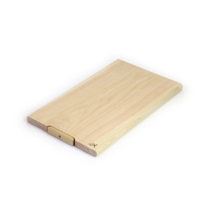 Tosaryu Shimanto Hinoki Wooden Cutting Board with Stand