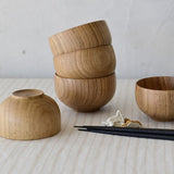 日本studio m' Moku 12cm 木製飯碗