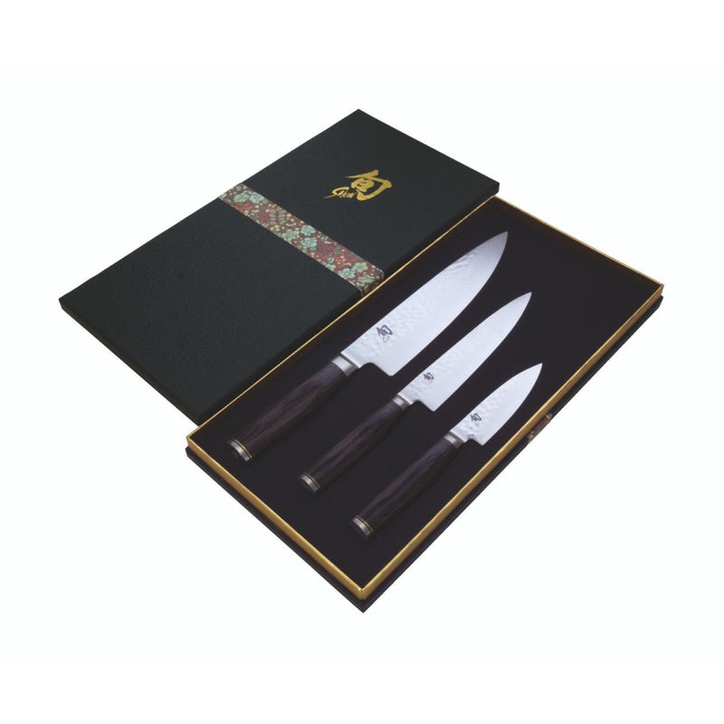 日本 旬 Premier系列 三件刀具套裝 (主廚刀、多用途小刀、削皮刀)