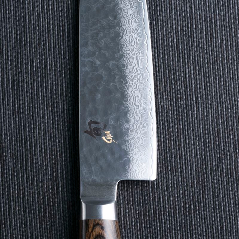 日本 旬 Premier系列 VG-MAX 槌目 33層大馬士革紋 三德廚刀 180mm