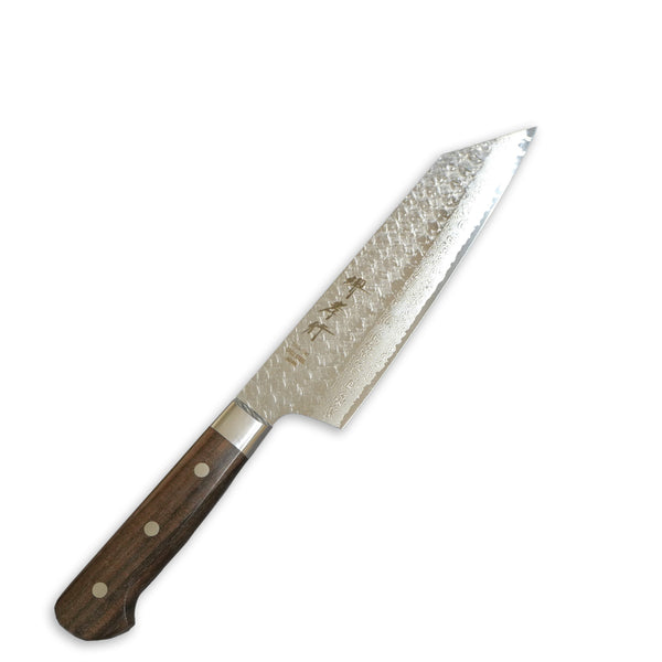 日本堺孝行SG2 粉末鋼槌目大馬士革紋劍型牛刀190mm – Afterwork