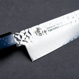 Sakai Takayuki Saiu 33-Layer VG10 Damascus Hammered Gyuto Knife 210mm