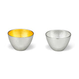 日本【能作】金箔．錫 純錫清酒杯 桐箱禮盒套裝 Paulownia Box for 2 of Tin Sake Cup
