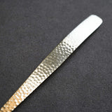 SALUS Nagomi Stainless Steel Hammered-Pattern Skimmer