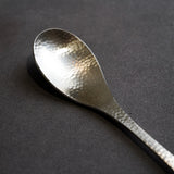 SALUS Nagomi Stainless Steel Hammered-Pattern Table Spoon