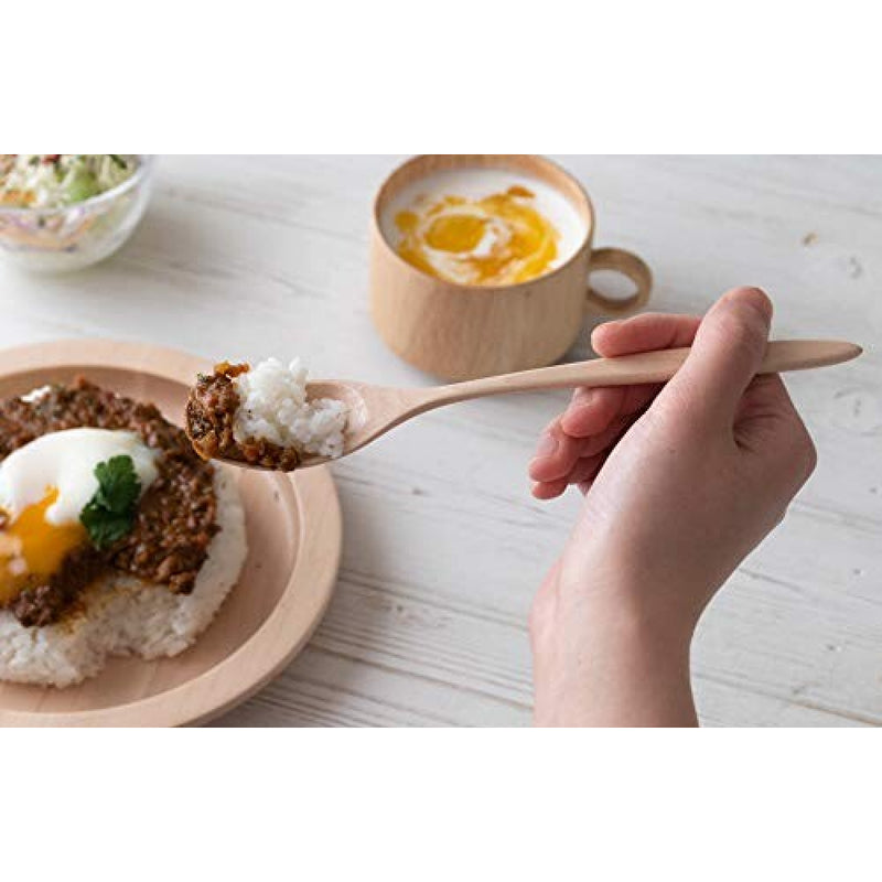 日本taffeta 硬楓木 湯匙飯匙 20厘米