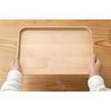 Taffeta hard maple corner tray 32cm