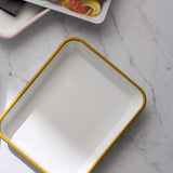 日本【野田琺瑯】多用途烤焗盤 24.2cm x 19.6cm - BALMUDA The Toaster適用