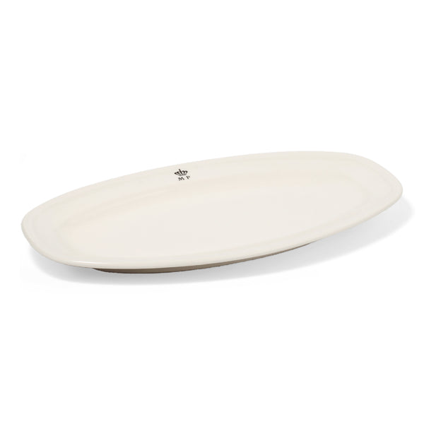 日本studio m' Whole Fish Plate 30.4cm 橢圓碟